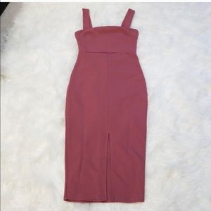 Naked Wardrobe pencil dress (mauve)